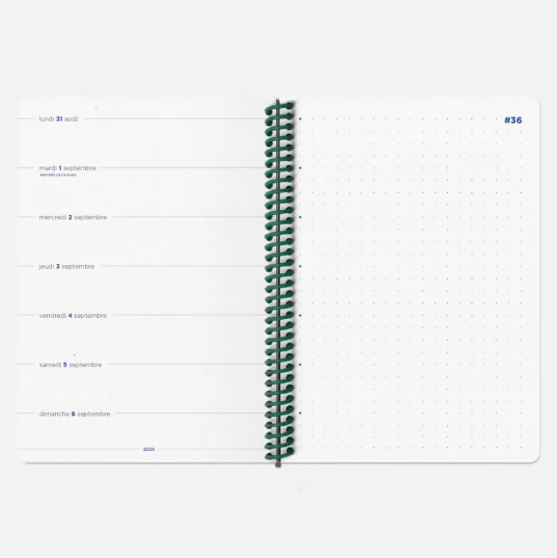 Agenda A5 2026-2027 - Mirage