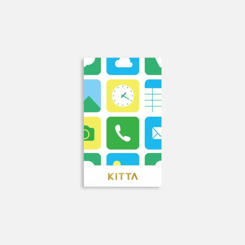 Autocollant transparents - Kitta - Icônes