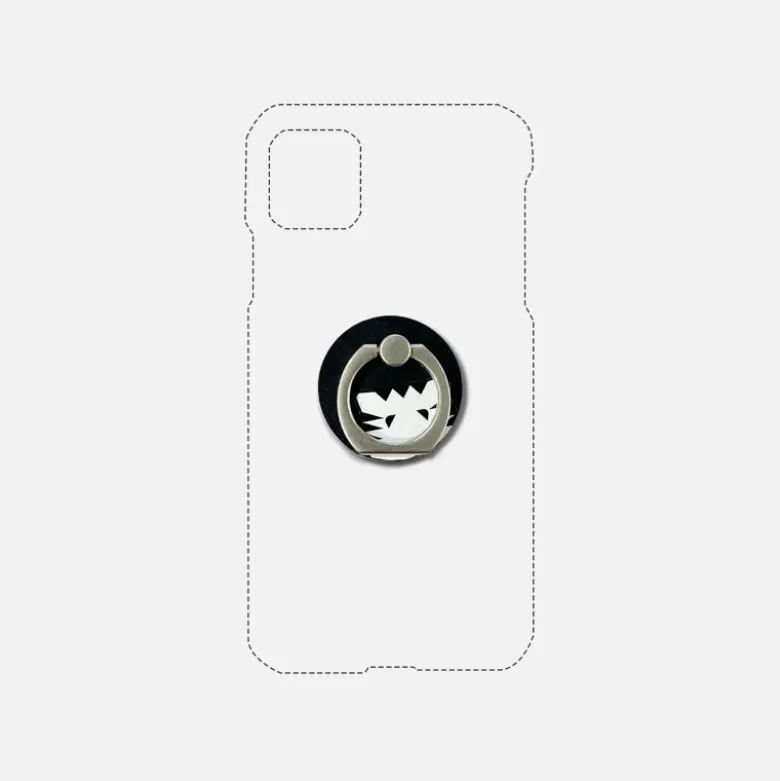 Bague de téléphone - Noir