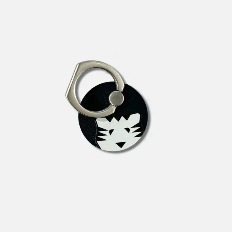 Bague de téléphone - Noir