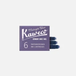 Boite 6 cartouches Midnight Blue Kaweco