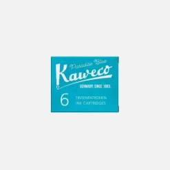 Boite 6 cartouches Paradise Blue Kaweco