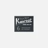 Boite 6 cartouches Pearl Black Kaweco