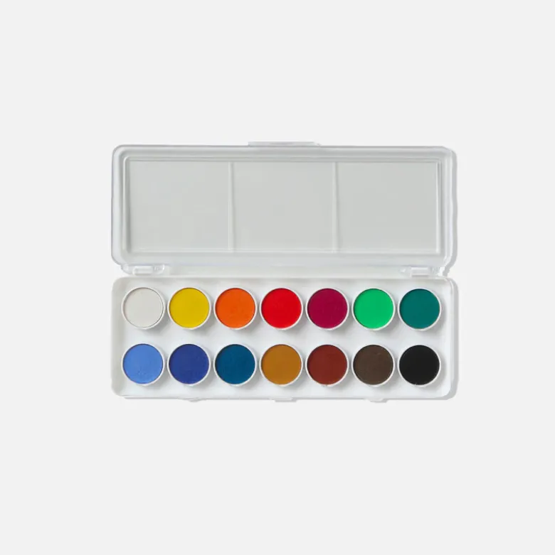 Boite d'Aquarelle 14 couleurs