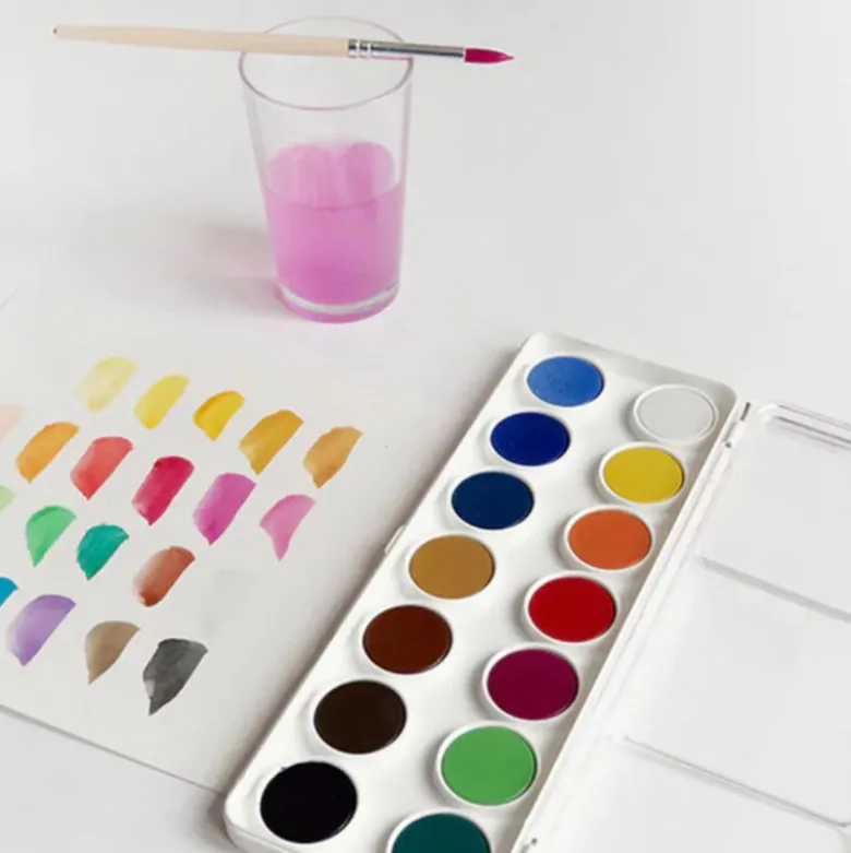 Boite d'Aquarelle 14 couleurs
