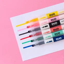 Boite de 6 feutres DUO