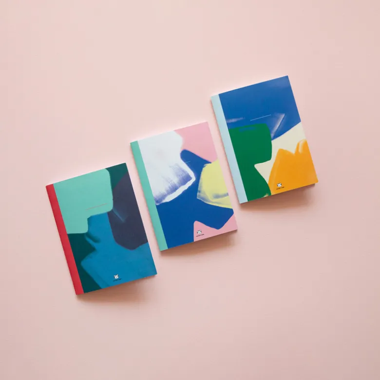 Cahier agrafé A5 - Palette Jaune
