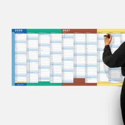 Calendrier géant 2026-2027 Horizontal - Admin