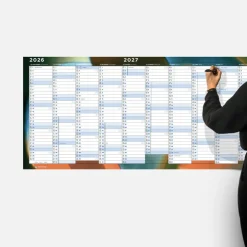 Calendrier géant 2026-2027 Horizontal - Mirage