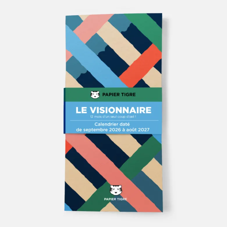 Calendrier Visionnaire S 2026-2027 (12 mois) - Dash