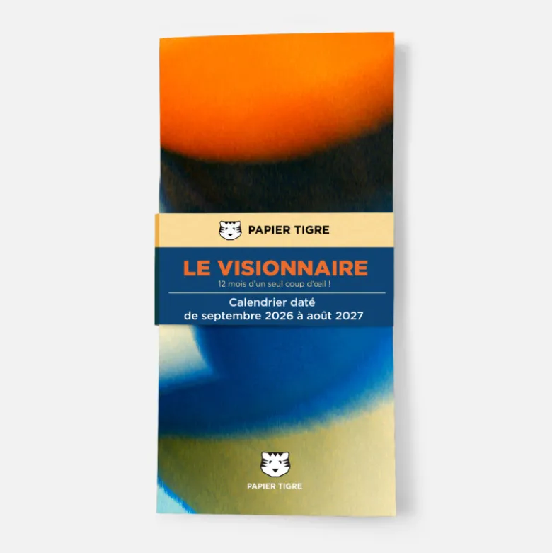 Calendrier Visionnaire S 2026-2027 (12 mois) - Mirage