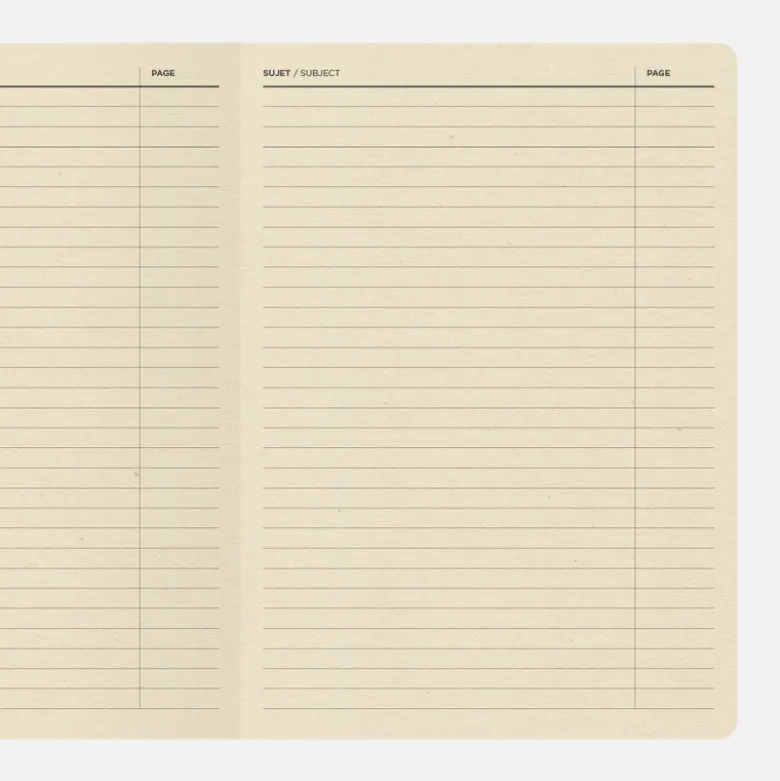 Carnet A5 - Admin Quadrillé