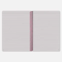 Carnet A5 - Carrelé Rose (configurable)