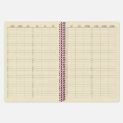 Carnet A5 - Hubble rose (configurable)
