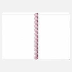 Carnet A5 - Hubble rose (configurable)