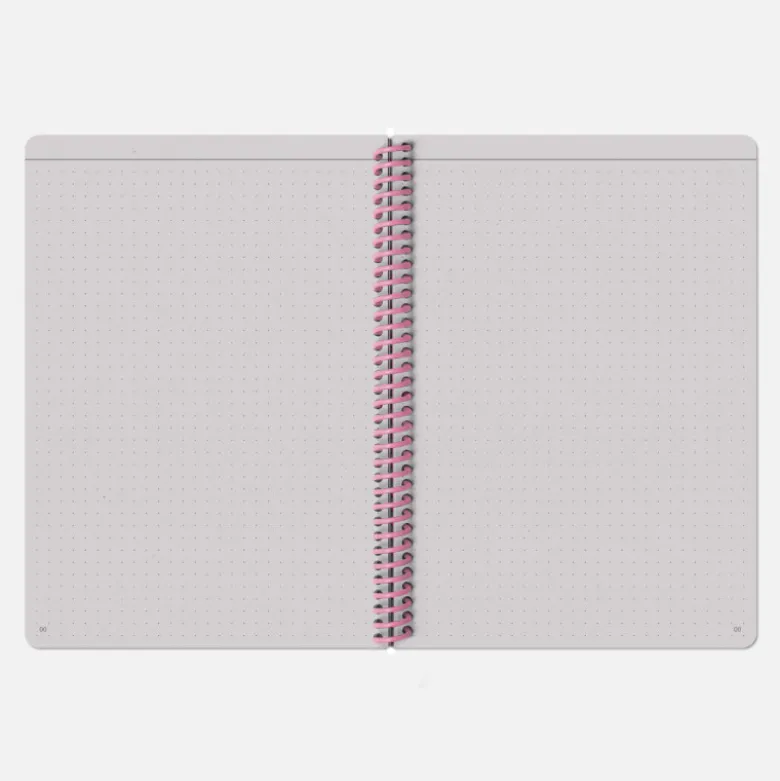 Carnet A5 - Hubble rose (configurable)