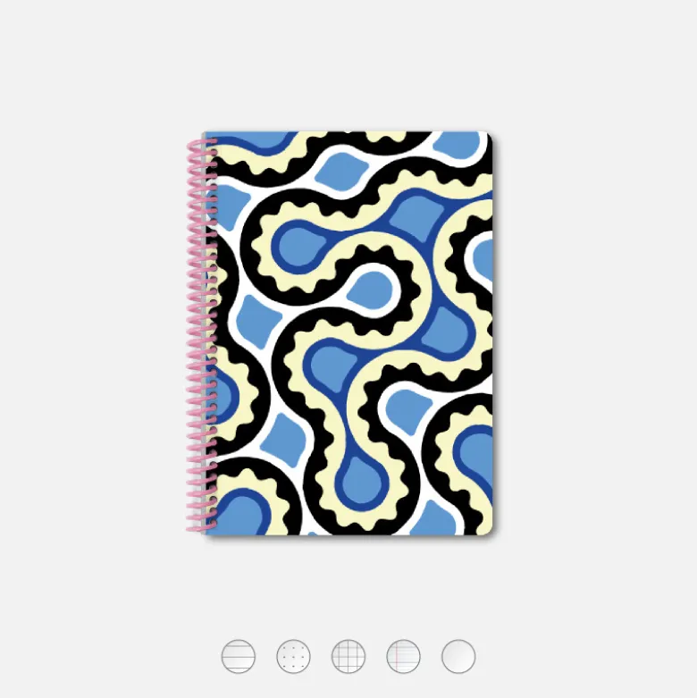 Carnet A5 - Maze (configurable)