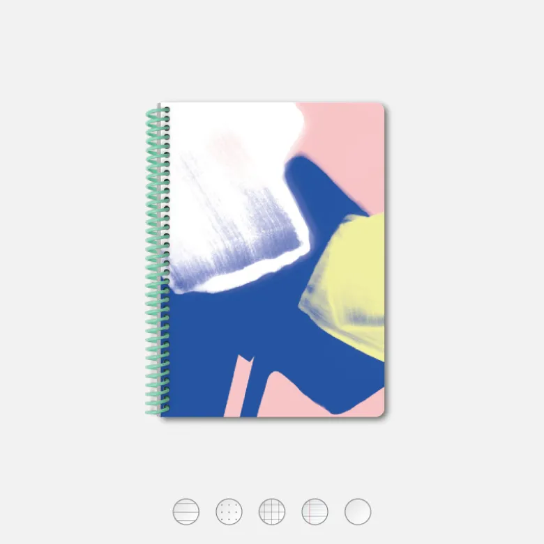 Carnet A5 - Palette Rose (configurable)