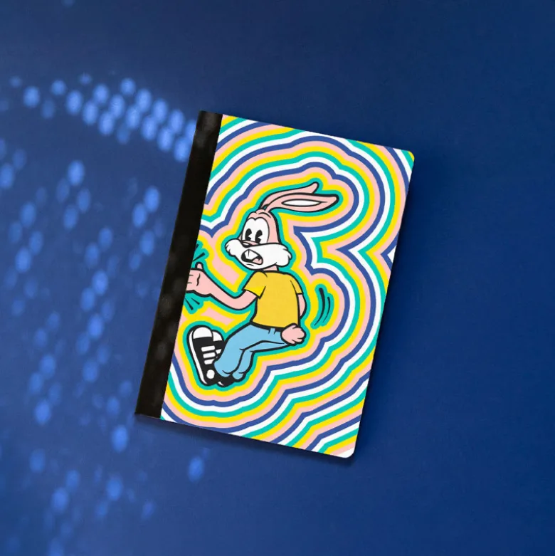 Carnet A5 - Serge le lapin