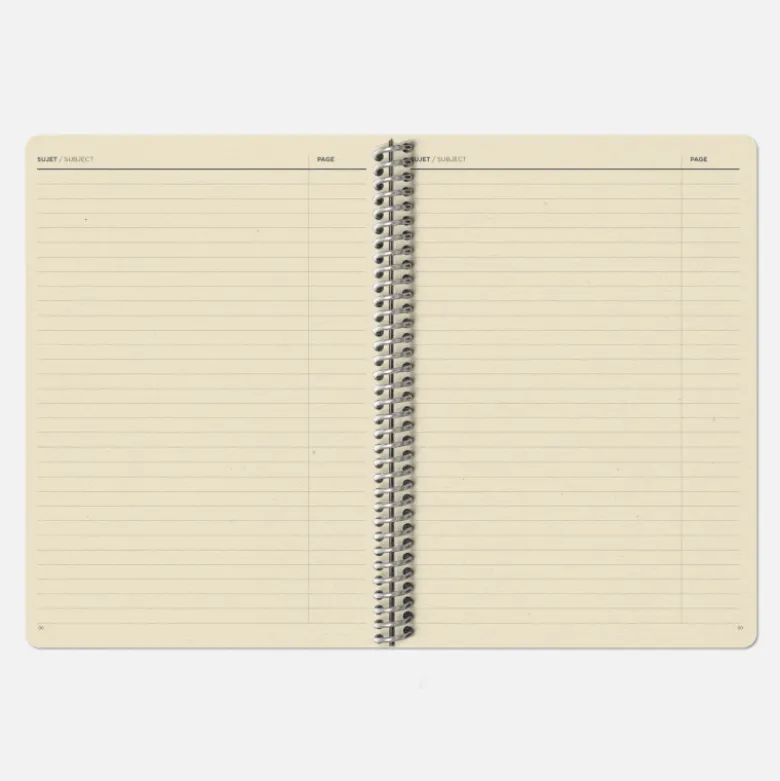 Carnet A5 - Snow (configurable)
