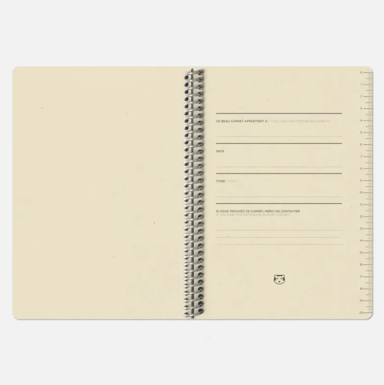 Carnet A5 - Snow (configurable)