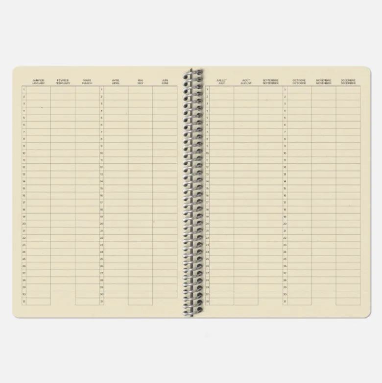 Carnet A5 - Terrazzo Nuit (configurable)