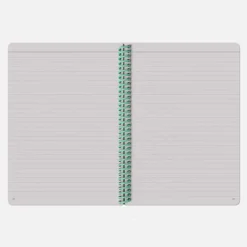 Carnet A5 - Tigre Rayé Aqua (configurable)
