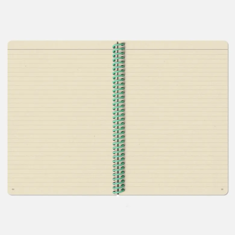 Carnet A5 - Tigre Rayé Aqua (configurable)