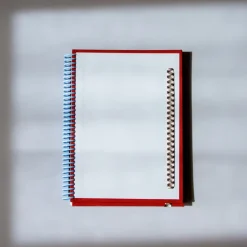 Carnet A5 Tissu - Bordeaux (configurable)