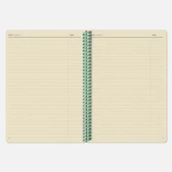Carnet A5 Tissu - Corail (configurable)