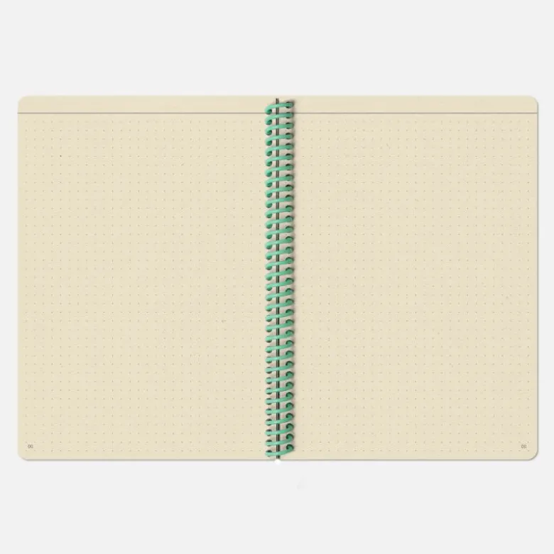 Carnet A5 Tissu - Corail (configurable)