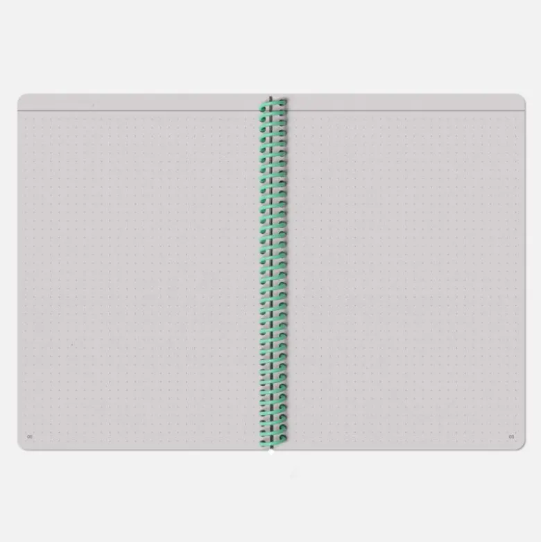 Carnet A5 Tissu - Corail (configurable)