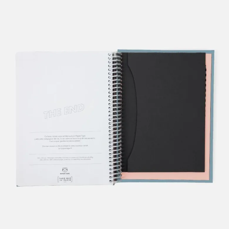 Carnet A5 Tissu - Jean (configurable)