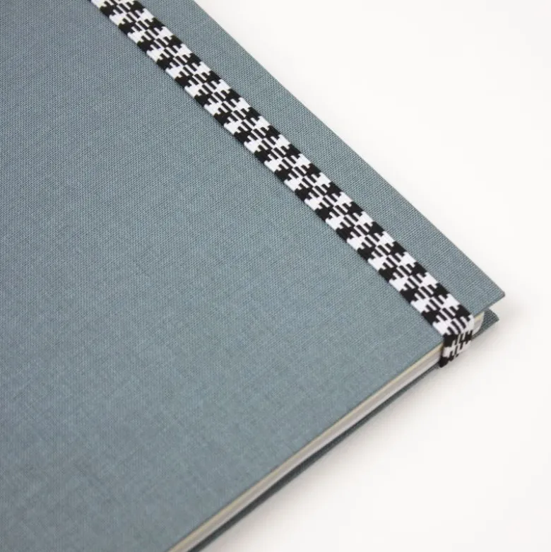 Carnet A5 Tissu - Jean (configurable)
