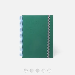 Carnet A5 Tissu - Sapin (configurable)