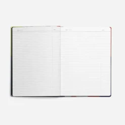 Carnet A5 toilé - Pistes