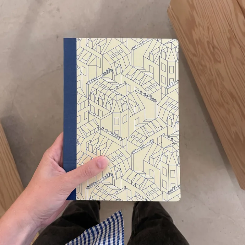 Carnet A5 - Toits de Paris Summer