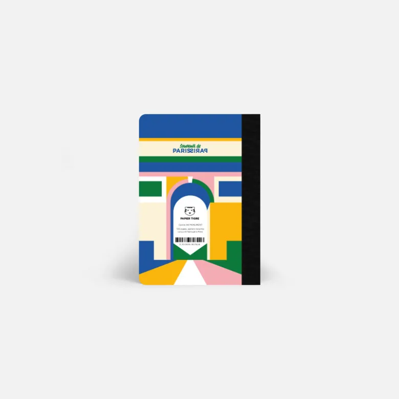 Carnet A6 - Tour de Paris Rose
