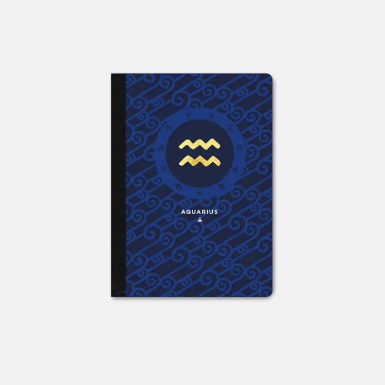 Carnet A5 - Verseau