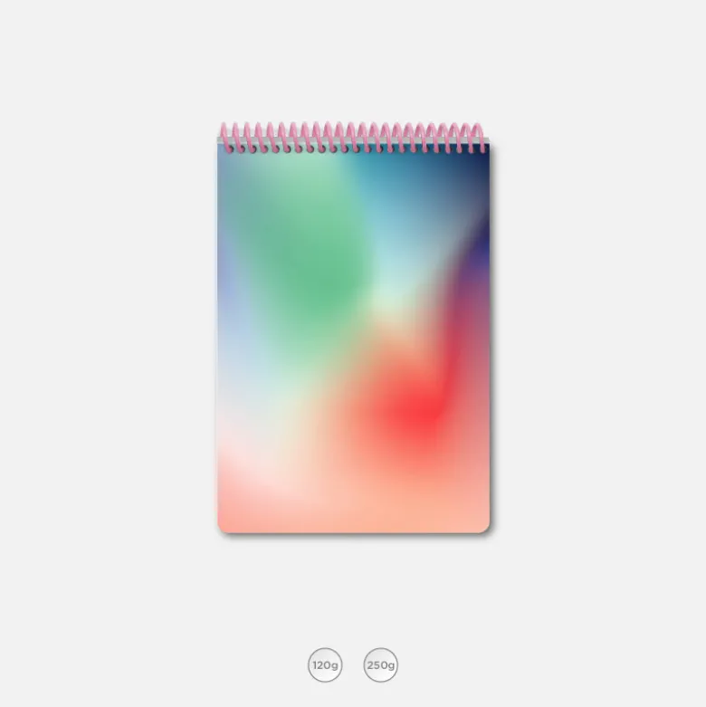 Carnet à dessin A5 - Holi