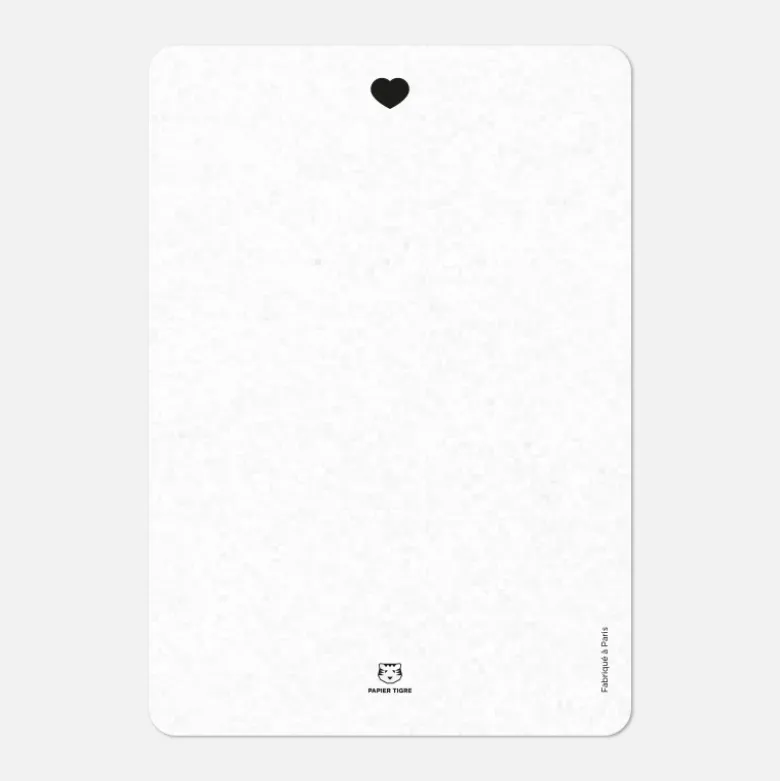 Carte A6 - Bisou Dash
