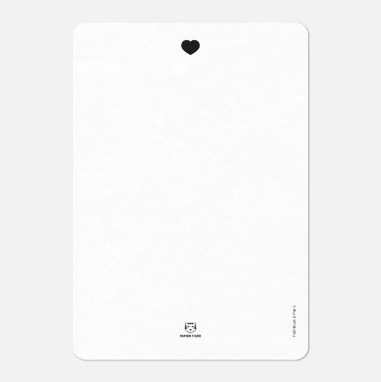 Carte A6 - Bisou Ice