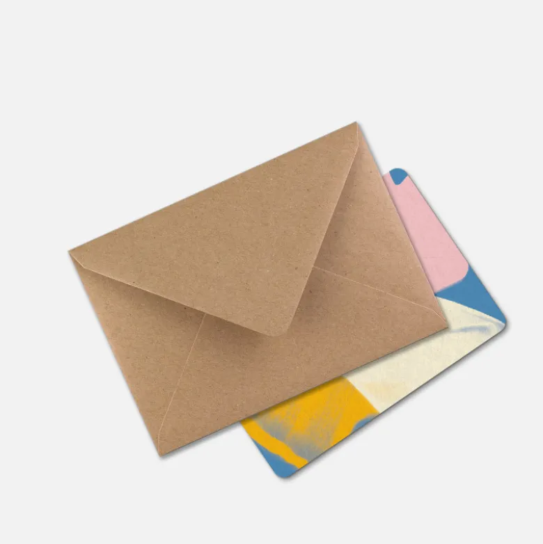 Carte A6 - Bisou Palette