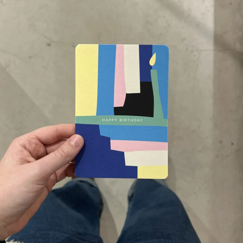 Carte A6 - Happy Birthday Tile