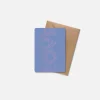 Carte A6 - Love Circuit Bleu