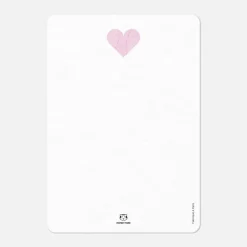 Carte A6 - Love Circuit Bleu