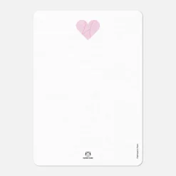 Carte A6 - Love Circuit Rose