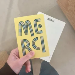 Carte A6 - Merci Nevada