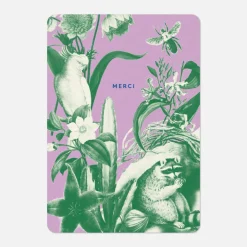 Carte A6 - Merci Perroquet