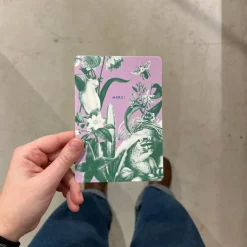 Carte A6 - Merci Perroquet